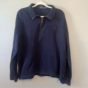 Polo Ralph Lauren Blue Zip Sweater